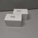 2 x 16Pcs Double Compartment Snack Containers, Reusable with Lid, 2 Compartment Lunch Box, Travel Size Condiments, Sauce Containers