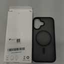 RIOBIO Magnetic for iPhone 17 Case [Compatible with MagSafe][Translucent Matte Slim] Military-Grade Shockproof Protective for iPhone 17 Phone Case, Black