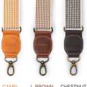 Londo Cotton Replacement Shoulder Crossbody Bag Strap - Durable, Stylish & Protective for Luggage and Suitcases (One Size, Light Brown)