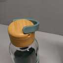 21oz Borosilicate Glass Water Bottles with Silicone Non-Slip Sleeve & Leak-Proof Lid-Reusable Drink Bottle for Office,Travel,Gym,Hiking-BPA Free,Ideal Gift for Home,Car &Fitness (Pink+Black+Green)