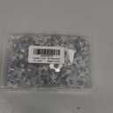 1/4"-20 Stainless Steel T-Nuts Durable Anti-Corrosion Threaded Inserts Tee Nut Four Prongs Nut for Wood and Furniture, 50 PCS