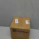 Hon&Guan Dryer Vent Cover Outside 4 Inch with Removable Mesh -304 Stainless Steel Wall Vent Exhaust Vent Cover Rubber Cushioned Non Return Flap (4in [Neck Size:3.90/Inner:3.81in])