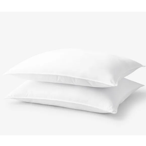 Bed Pillows for Sleeping, Set of 2, Cooling Hotel Quality, Gusseted Pillow for Back, Stomach or Side Sleepers, 3' x 27" ( Grey )