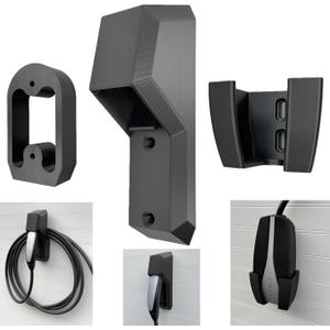 Chargeifier Tesla Charging Cable Organizer with Latch use w/Model S Model 3 Model X Model Y w/Mobile Connector Bracket-Automotive Accessories (Charger Holder)