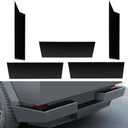 JOYTUTUS Rear Bumper Guard Protector Compatible with Cyber Truck Cybertruck 2023 2024 2025 Accessories, Rear Bumper Guard Tailgate Protector Step Cover Protection Pad