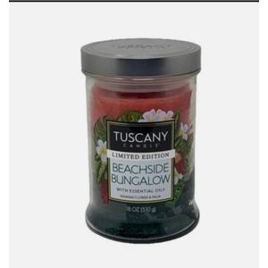 Tuscany Candle Limited Edition Beachside Bungalow 18oz Banana Flower/Palm Scent