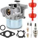 Carbhub 675 190CC Carburetor Kit for 6.25HP 6.75HP Push Mower 190CC 675 Series Engine Craftsman Troy Bilt TB230 725EX Toro 22 Recycler Lawnmower Carburetor 799866 790845 799871 796707 794304