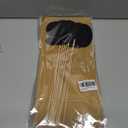 2 x 10-Pack Double Sided Glitter 90th Birthday Centerpiece Anniversary Centerpiece Sticks, Number 90 Table Topper Cake Topper for 90th Birthday Anniversary Table Party Decorations (Double Sided black)