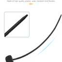 Car Radiator Fan Zip Ties,Car Accessories Electric Radiator Fan Plastic Rods Installation Kit Compatible Mount Hold Radiator Spal Fan,Fit for 7"/9"/10"/12"/14"/16" Electric Cooling Fans (3PCS)