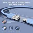 QZIIW 2 Pack Apple USB C Fast Charging Cable 15 FT for iPhone 16 15/16 15 Pro/16 15 Pro max/16 15 Plus,USB A to USB C Car Carplay Cord Compatible Galaxy S25 S24, i Pad Pro 12.9/11,Air 5th/4th Gen