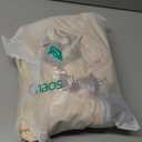 Chaos Cleared Canvas Storage Bags Designer Organizer for Comforters 2 Pack  Seasonal Storage for Pillows, Blankets, Linens & Garments  Foldable Design with Zip & Window, Moth-Proof Space Saver