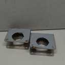 PATIKIL Door Reinforcement Plate, 2 Set Doors Reinforce Repair for 1-3/4" Thick Door 4-1/2" Size Door Knob Lock Latch Deadbolt Cover Plate Home Security, Gold