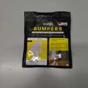 Pack of 5, Vellax Cabinet Door Bumpers 64 Pcs - Clear Self Adhesive Pads, Cabinet Stoppers, Rubber Bumpers for Drawers, Cupboards, Cutting Boards, Glass Tops, Picture Frames, Kitchen Furniture (Hemispherical)