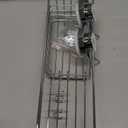 LEVERLOC Shower Caddy Suction Cup, Organizer with Hooks & Soap Holder for Inside Shower, Removable Bathroom Shelf (1silver)