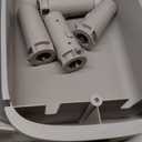 Self Cleaning Litter Box, Automatic Cat Litter Box with APP Control, Odor-Free Waste Disposal Includes Trash Bags, Large Waste Bin, Open-Top, for Multiple Cats