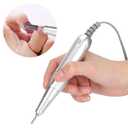 Electric Nail Drill Pen, Handle Handpiece Replacement for Manicure Pedicure Machine, Electric Handpiece Professional E File Nail Art Tool, Polish Machine Parts