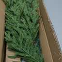 2FT Wall Hanging Christmas Tree with Led Lights, Pre lit Norfolk Pine Artificial Flat Wall Christmas Tree for Apartment, Cat Owners Xmas Decor