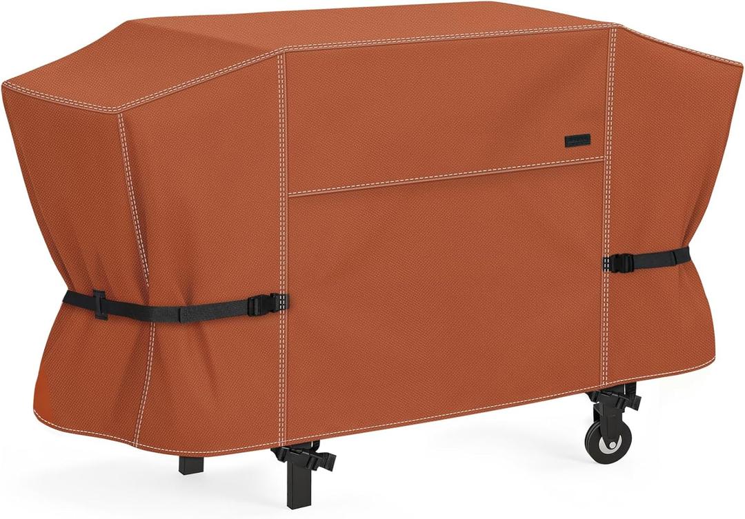 NettyPro Griddle Cover for Blackstone 36 inch Griddle Waterproof Heavy Duty 4 Burner Flat Top Gas Grill Cover 36" Cooking Station, Brown