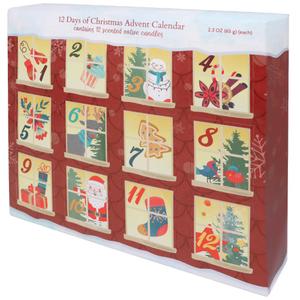 Empire Candle Co 12 Days of Christmas Advent Calendar Votive Candle Set