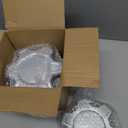 4 x 4Pcs Wheel Center Cap for 2019-2024 Silverado 1500 Wheel Rim Outer 187.5mm(7.38in) Silver Hub Caps Wheel Cover, Replacement 84173372 23378301