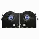 Replacement CPU and GPU Cooling Fan for Dell Alienware M17 R3 R4 0H5TYJ 0CNV63 DC28000ROSL EG50061S1-1C010-S9A K13087 DC28000RNSL EG50061S1-C060-S9A K13089 DFS240012BK0T DFSCK324162A2K 12V