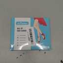 Ball of Foot Cushions (2 Pairs Gel Shoe Inserts), Heel Inserts for Women, Non Slip Heel Pads, Heel Cushions for Women Foot Pain Relief and Comfort, One Size Fits Any (Clear)