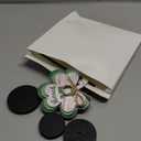 3 Pcs Large St Patrick's Day Shamrock Wooden Block Set Wood Clover Standing Table Sign Irish Decor Clover Table Centerpieces Irish Shamrocks Ornaments for Home Farmhouse Office Kitchen(Classic)