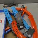 Toy Car Race Track Set for Boys Kids Age 3-5 4-7, Race Tracks with 4 Crash Zones and 1:64 Scale High-Speed Slot Cars, Christmas Halloween Birthday Gifts Toys for Toddlers Boys 4-8 8-12 Years