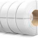 SUNLU Refill PETG Filament 1.75mm, PETG Refill 3D Printer Filament, Suitable for Bambu Lab Filament and SUNLU Reusable spools, Dimensional Accuracy +/- 0.02 mm, 1kg per Spool, 4 Pack, 4 White