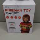 Liberry Fireman Costume for Kids 3 4 5 Years Old, Firefighter Tools with Fire Extinguisher, Pretend Play Toy Gift for Toddler Boys & Girls