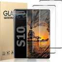 G Geviaho Pack of 10 Galaxy S20 Plus Privacy Screen Protector, Camera Lens Protector,Tempered Glass Screen Protector/ 3D Curved/Easy Installation 9H Hardness, For Samsung Galaxy S20 Plus 5G(6.7 Inch)
