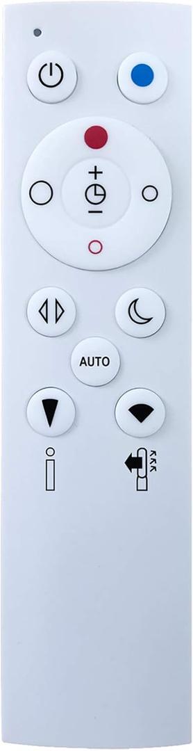 (A2-HP00/01) Replacement Remote Control for Dyson Pure Hot+Cool HP00 HP01 (Air Purifier Heater and Fan)