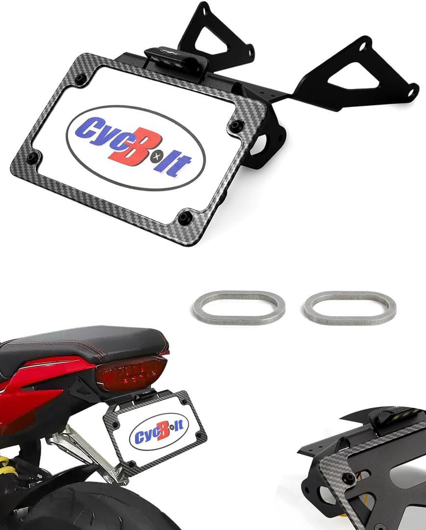 Fender Eliminator Kits Fit for CBR650R CB650R 2021-2026, CB1000 Hornet/SP 2025-2026, CBR 650R CB 650R Fender Eliminator Bracket Tail Tidy License Plate Mount Holder