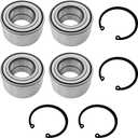 Front Rear Heavy Duty Wheel Bearing For Yamaha Grizzly 550 2009-2014 Grizzly 660 2003-2008 Grizzly 700 2007-2023 Kodiak 700 2016-2023 Kodiak 450 2018-2023