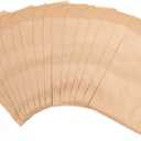 100-pack 3x5 Inches Mini Size Natural Kraft Paper Bags for Bakery Cookies Treats Snacks Popcorn Small Gift bag