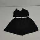 Sampeel Two Piece Sunner Outfits 2 Piece Sets 2025 Black, M 