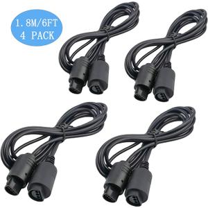 N64 Extension Cables for Nintendo N64 64 Controller (4 Packs)
