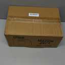 [ 6 Pack] 16 oz. Wide-Mouth Glass Mason Jars with Metal Airtight Lids and Bands for 1 Pint Canning, Preserving, & Meal Prep