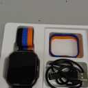 Smart Watch for Girls Boys, Kids Smartwatch with 4G SIM Card, Smart Watch for Kids Touch Screen SOS Emergency Call Calculator Clock Camera Games Music Player, Toys Gifts for Ages 4-12 (Black)