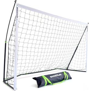 QUICKPLAY Kickster Soccer Goal Range Ultra Portable | Quick and Easy Set Up | Includes Net and Carry Bag | Backyard Soccer Net for Kids & Adults [Single Goal]