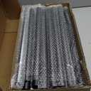 Metal Clothes Rack Garment Wardrobe Rack, Mobile Free Standing Clothing Closet Rack With Wheels, Portable Clothing Coat Organizer Rack Hanging Rack With Bottom Rack, 100×143cm ( Color : White , Size