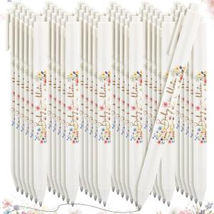 Ireer 36 Pcs Baby in Bloom Baby Shower Pens Gifts Bulk Party Favors for Guests Games Neutral Gender Reveal Favors Babys Shower Prizes Souvenirs Gift Bags Stuffer Supplies