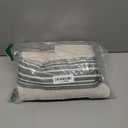 DriftAway Farmhouse Curtains for Living Room Vertical Striped Linen Curtains Semi Sheer Light Filtering Back Tab Rod Pocket Window Treatments, 96 Inches Long, 2 Panels, Loden Green on Beige