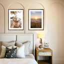 Wood 14x20 Picture Frame with 11x17 Mat Deep Brown, Display 11x17 with Mat or 14x20 Without Mat, Wood 14 by 20 Photo Frame, 14 x 20 Frame for Wall Hanging Display, Deep Brown
