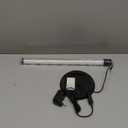 EDISHINE LED Table Lamp, Modern Slim Bedside Lamp with 360 Illumination, Stepless Dimming & 3 Color Temperature, Nightstand Lamp for Bedroom, Living Room, Black