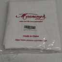 Ruffles Pillow Cases Shams Covers White Queen Size 2 Pack Egyptian Cotton 20x30 inches Soft Thick