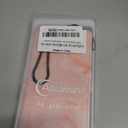 Asuwish Compatible with Samsung Galaxy A21 Case and Tempered Glass Screen Protector Cell Accessories Card Holder Slot Kickstand Marble Wallet Phone Coveres for Glaxay A 21 Gaxaly 21A A21Case US Pink