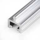 Aluminium Screen Door Track, Screen Track Repair,Sliding Door Track Replacement,Sliding Door Bottom,Terrace Door Guide Bottom Guide - Silvery Aluminum Alloy (75 Inch)