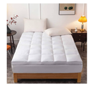Mattress Topper Queen Size - Extra Thick Mattress Pad Cover - Pillow Top Deep Pocket with Breathable 7D Spiral Fiber Filling Cooling Mattress Cover
