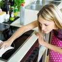 RIVERSTREAM Dish Towels - (Green, 15-Pack) 100% Cotton, 14 x 25 Inches, Super Absorbent, Reusable Cleaning Kitchen Dish Towels Set